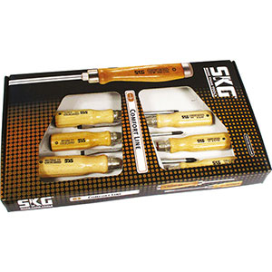 1951GL - WOODEN GRIP SCREWDRIVERS SETS - Prod. SCU